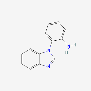 B1609315 2-Benzoimidazol-1-yl-phenylamine CAS No. 26268-23-5