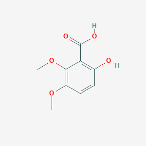 molecular formula C19H10F7N3O4 B1609317 6-Hydroxy-2,3-dimethoxybenzoic acid CAS No. 5653-53-2