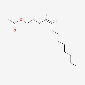 molecular formula C15H28O2 B1609322 (Z)-4-Tridecen-1-yl acetate CAS No. 65954-19-0
