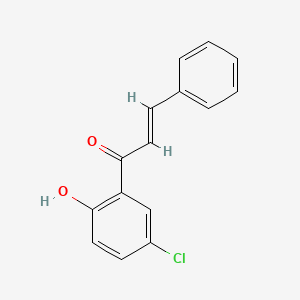 molecular formula C15H11ClO2 B1609323 2'-羟基-5'-氯查耳酮 CAS No. 1218-24-2