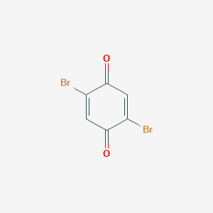 molecular formula C6H2Br2O2 B160935 2,5-二溴-1,4-苯醌 CAS No. 1633-14-3