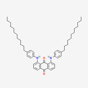 B1609353 1,8-Bis(4-dodecylanilino)anthracene-9,10-dione CAS No. 42887-23-0