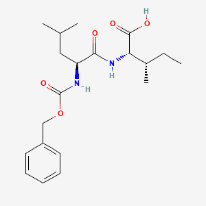 molecular formula C20H30N2O5 B1609367 N-(N-((苯甲氧羰基)-L-亮氨酰基)-L-异亮氨酸 CAS No. 42537-96-2