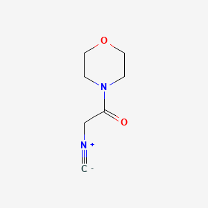 B1609371 Morpholine, 4-(isocyanoacetyl)- CAS No. 67434-29-1