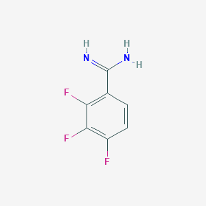 B1609379 2,3,4-Trifluoro-benzamidine CAS No. 885954-65-4