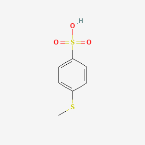 molecular formula C7H8O3S2 B1609380 4-methylsulfanylbenzenesulfonic Acid CAS No. 70140-60-2