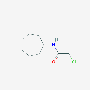 molecular formula C9H16ClNO B1609382 2-氯-N-环庚基乙酰胺 CAS No. 23511-50-4