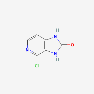 molecular formula C6H4ClN3O B1609395 4-氯-3H-咪唑并[4,5-c]吡啶-2-醇 CAS No. 54221-73-7