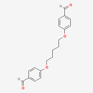 4-[5-(4-Formylphenoxy)pentoxy]benzaldehyde