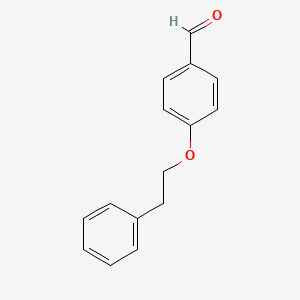 molecular formula C15H14O2 B1609414 4-(2-苯乙氧基)苯甲醛 CAS No. 61343-82-6