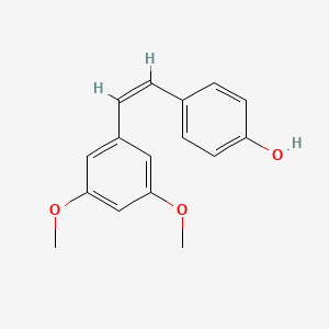 molecular formula C16H16O3 B1609456 cis-Pterostilbene CAS No. 441351-32-2