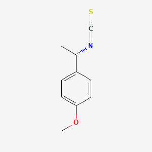 molecular formula C10H11NOS B1609493 (S)-(+)-1-(4-甲氧基苯基)乙基异硫氰酸酯 CAS No. 737001-01-3