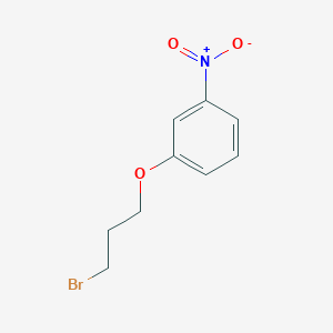 molecular formula C9H10BrNO3 B1609504 1-(3-Bromopropoxy)-3-nitrobenzene CAS No. 31191-43-2