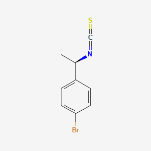 molecular formula C9H8BrNS B1609508 (R)-(-)-1-(4-Bromophenyl)Ethyl Isothiocyanate CAS No. 745784-01-4