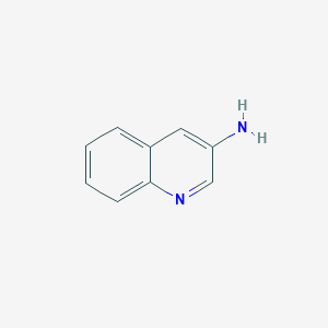molecular formula C9H8N2 B160951 3-Aminoquinoline CAS No. 580-17-6