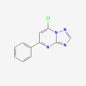 7-Chloro-5-phenyl-[1,2,4]triazolo[1,5-a]pyrimidine