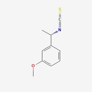 molecular formula C10H11NOS B1609518 (S)-(+)-1-(3-Methoxyphenyl)Ethyl Isothiocyanate CAS No. 737000-99-6