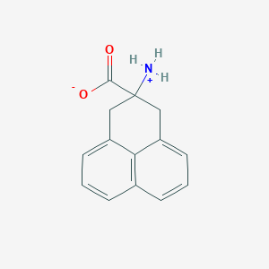 molecular formula C14H13NO2 B1609522 2-Azaniumyl-1,3-dihydrophenalene-2-carboxylate CAS No. 214279-39-7