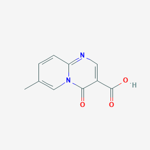 molecular formula C10H8N2O3 B1609529 Acide 7-méthyl-4-oxo-4H-pyrido[1,2-a]pyrimidine-3-carboxylique CAS No. 33359-68-1