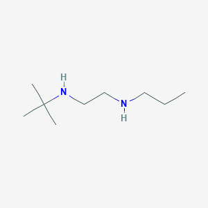 molecular formula C9H22N2 B1609552 N-tert-Butyl-N'-propyl ethylenediamine CAS No. 886500-79-4