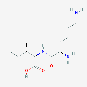 molecular formula C12H25N3O3 B1609558 赖氨酰-异亮氨酸 CAS No. 20556-13-2