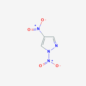 molecular formula C3H2N4O4 B1609562 1,4-dinitro-1H-pyrazole CAS No. 35852-77-8