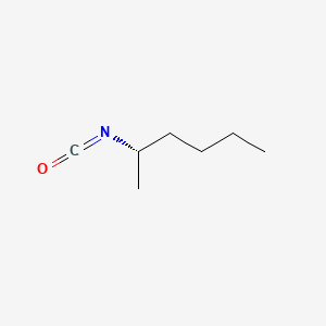 molecular formula C7H13NO B1609570 (S)-(+)-2-Hexyl isocyanate CAS No. 745783-78-2