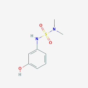 molecular formula C8H12N2O3S B1609583 N'-(3-Hydroxyphenyl)-N,N-dimethylsulfamide CAS No. 539807-29-9