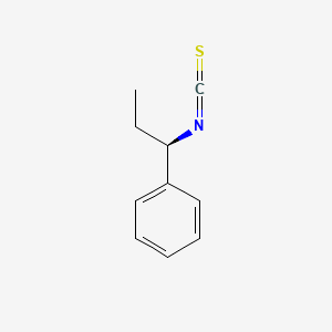 molecular formula C10H11NS B1609604 (R)-(+)-1-苯基丙基异硫氰酸酯 CAS No. 745784-00-3