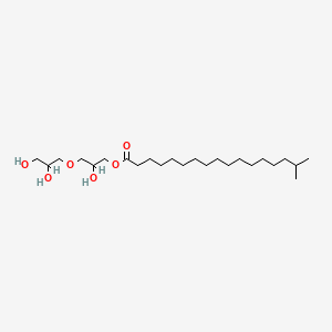 molecular formula C24H48O6 B1609654 Diglycerin monoisostearate CAS No. 81752-33-2