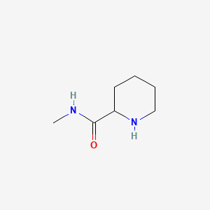 molecular formula C7H14N2O B1609707 N-甲基哌啶-2-甲酰胺 CAS No. 53941-92-7