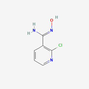 molecular formula C6H6ClN3O B1609709 2-Chloro-N-hydroxy-nicotinamidine CAS No. 468068-58-8