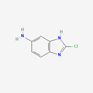 B1609729 2-chloro-1H-benzo[d]imidazol-5-amine CAS No. 203302-73-2