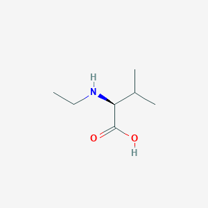 molecular formula C7H15NO2 B1609737 n-乙基-l-缬氨酸 CAS No. 90600-06-9