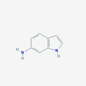 molecular formula C8H8N2 B160974 6-Aminoindole CAS No. 5318-27-4