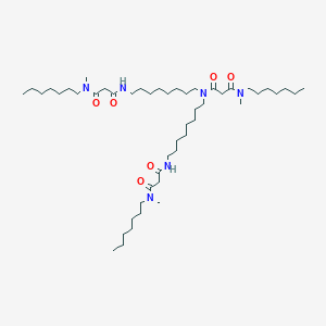 molecular formula C49H94N6O6 B160975 镁离子载体IV CAS No. 135734-39-3