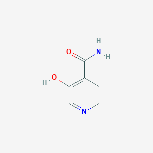 molecular formula C6H6N2O2 B160976 3-羟基异烟酰胺 CAS No. 10128-73-1