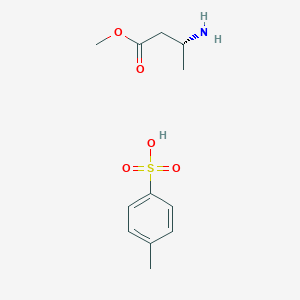 molecular formula C12H19NO5S B1609769 (R)-Methyl 3-aminobutanoate 4-methylbenzenesulfonate CAS No. 409081-18-1