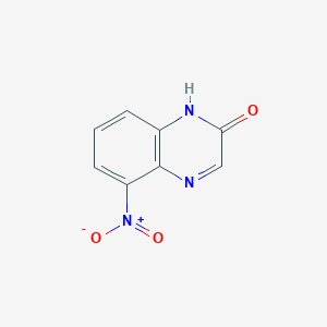 molecular formula C8H5N3O3 B1609774 5-Nitroquinoxalin-2-one CAS No. 55687-20-2
