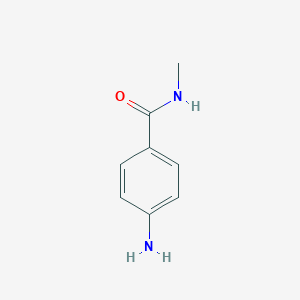 molecular formula C8H10N2O B160978 4-amino-N-methylbenzamide CAS No. 6274-22-2