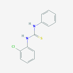 molecular formula C13H11ClN2S B160979 1-(2-氯苯基)-3-苯基硫脲 CAS No. 1932-36-1