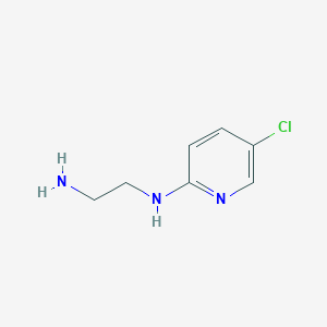 molecular formula C7H10ClN3 B1609791 2-(2-Aminoethylamino)-5-chloropyridine CAS No. 92992-92-2