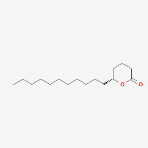 molecular formula C16H30O2 B1609793 (R)-5-Hexadecanolide CAS No. 59812-96-3