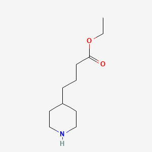 4-Piperidinebutanoic acid, ethyl ester