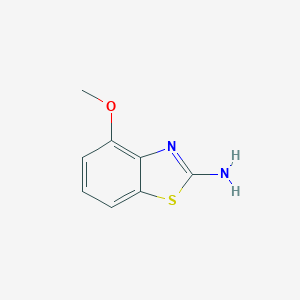 molecular formula C8H8N2OS B160982 2-氨基-4-甲氧基苯并噻唑 CAS No. 5464-79-9
