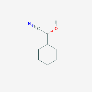 molecular formula C8H13NO B1609824 (R)-2-Hydroxy-2-cyclohexylacetonitrile CAS No. 100007-62-3
