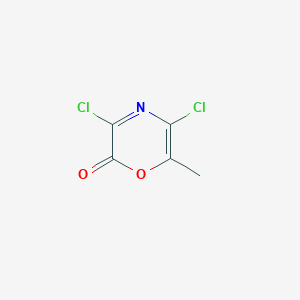 B160983 3,5-dichloro-6-methyl-2H-1,4-oxazin-2-one CAS No. 125849-94-7