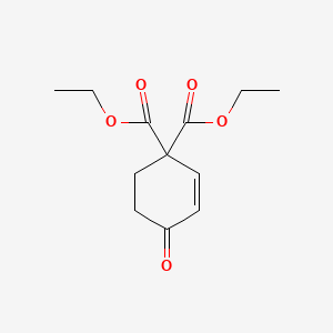 molecular formula C12H16O5 B1609836 Diethyl 4-oxocyclohex-2-ene-1,1-dicarboxylate CAS No. 64836-82-4