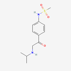 molecular formula C12H18N2O3S B1609838 Oxo sotalol CAS No. 60735-85-5