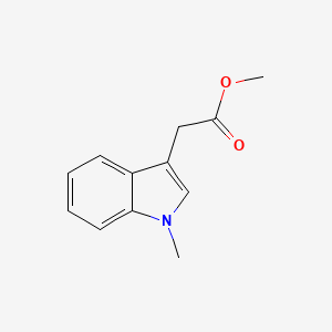 molecular formula C12H13NO2 B1609839 2-(1-甲基-1H-吲哚-3-基)乙酸甲酯 CAS No. 58665-00-2